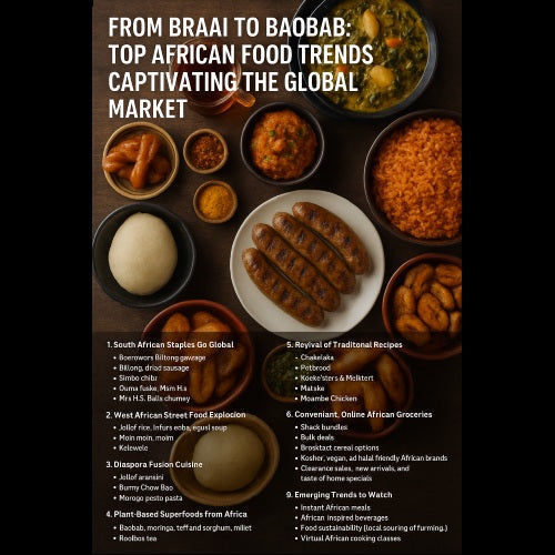 From Braai to Baobab: Top African Food Trends Captivating the Global Market