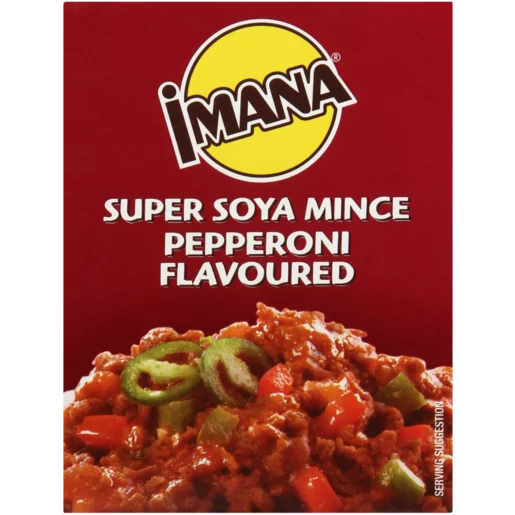 Imana Pepperoni Flavoured Super Soya Mince 100g