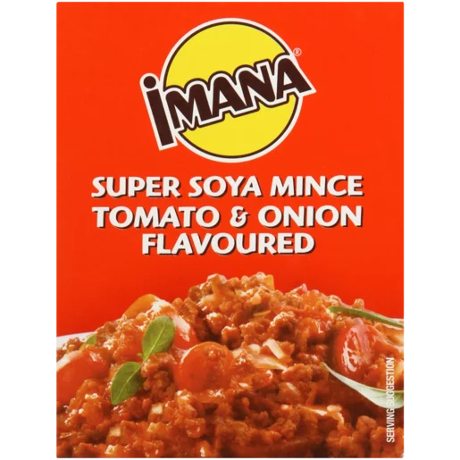 Imana Tomato & Onion Flavoured Super Soya Mince 100g