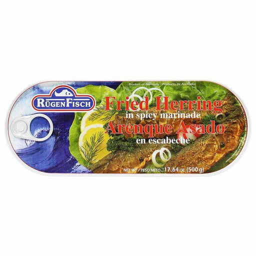 Ruegenfisch Fried Herring in Spicy Marinade 500g