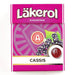 Lakerol Black Currant and Cassis Sugar Free Pastilles 25g