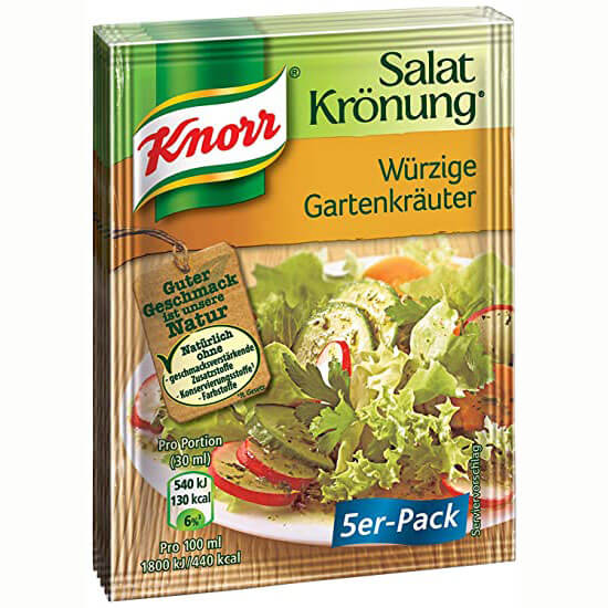 Knorr Garden Herb Salad Dressing Sachets 5pk 40g