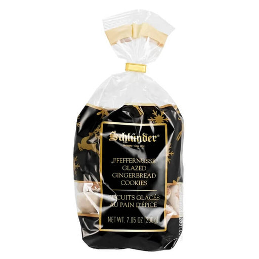 Schluender Traditional Pfeffernusse With Icing  HEAT SENSITIVE ITEM. PLEASE ADD ITEM 122942 TO THE ORDER TO TRY TO PROTECT CHOCOLATES FROM HEAT DAMAGE. 200g