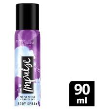Impulse Aerosol Purple Petals and Smokey Sky 90ml