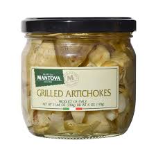 Mantova Appetizers Grilled Artichokes 330g