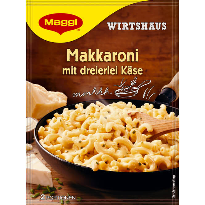 Maggi Wirtshaus Macaroni with Three Kinds of Cheese 170g