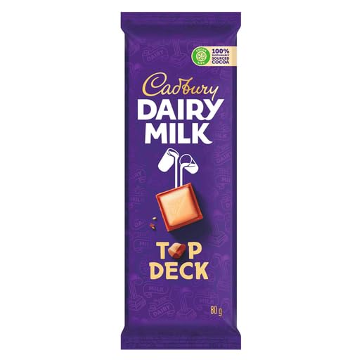 Cadbury Dairy Milk Top Deck 80g -10 Pack