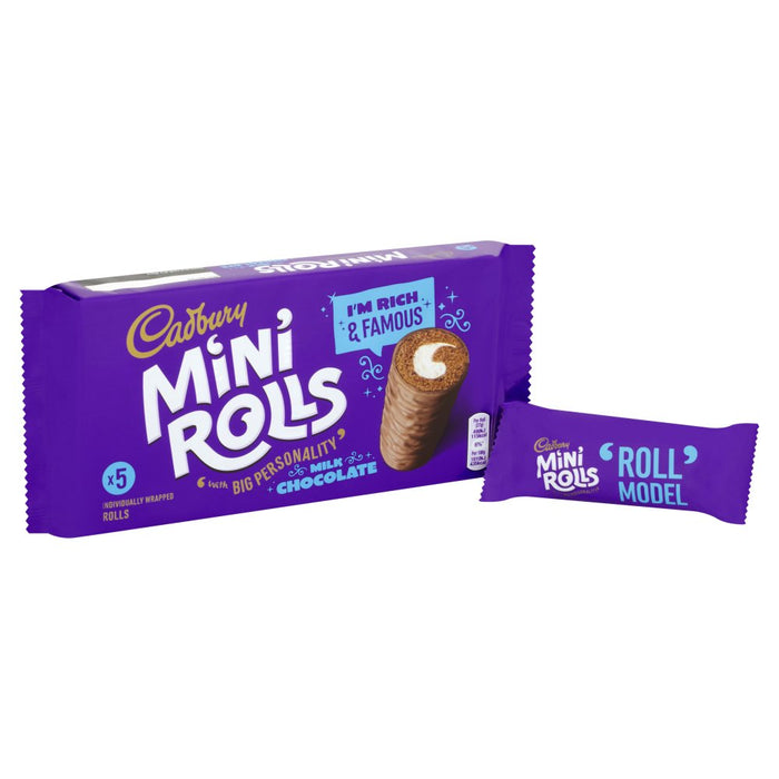 Cadbury Mini Rolls Milk Chocolate 130g