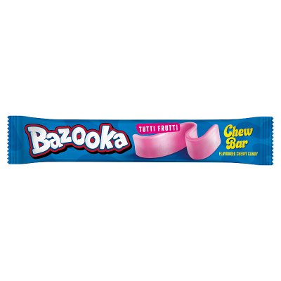 Bazooka Tutti Frutti Flavoured Chewy Candy 14g