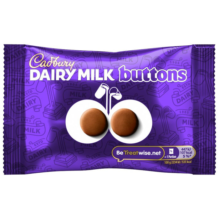 Cadbury Dairy Milk Chocolate Buttons Bag 40g