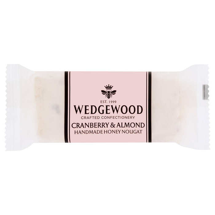 Wedgewood Nougat Cranberry & Almond Bar 50g