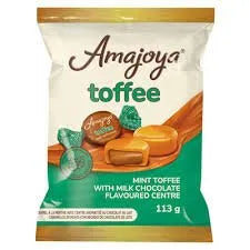Amajoya Mint Toffee With Milk Chocolate 113g