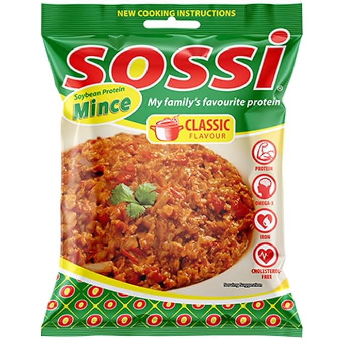 Sossi Soybean Protein Mince Classic Flavour from Kenya 150g