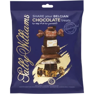 Sally Williams Ass Belgian Choc & Nougat Treats 300g