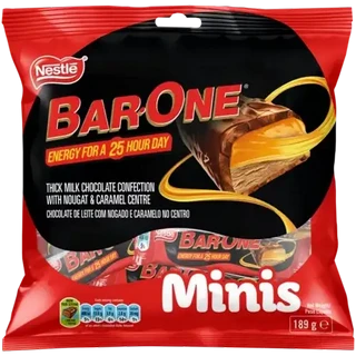 Nestlé Bar-One Minis Chocolate Bar 189g