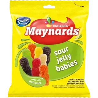 Maynards Sour Jelly Babies 100g