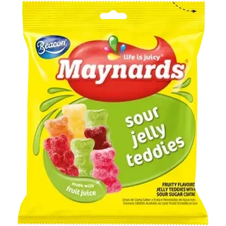 Maynards Sour Jelly Teddies 100g