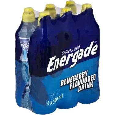 Energade Sports Drink Blueberry 500ml - 6 Pack