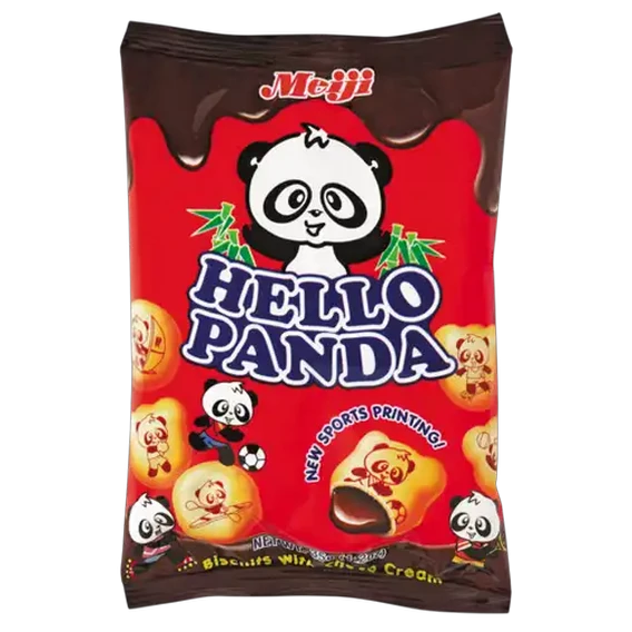 Meiji Hello Panda Choc Cream Filled Biscuits 35g