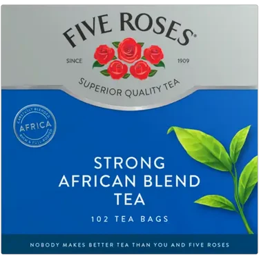 Five Roses African Blend Tea 102 Tagless Tea bags - Special