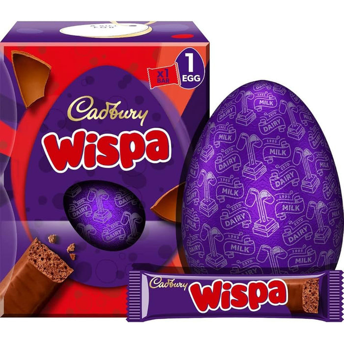 Cadbury Wispa Chocolate Easter Egg L 177g