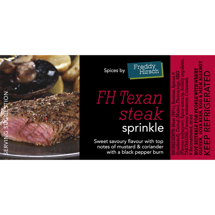 Freddy Hirsch Seasoning - FH Texan Steak 2kg