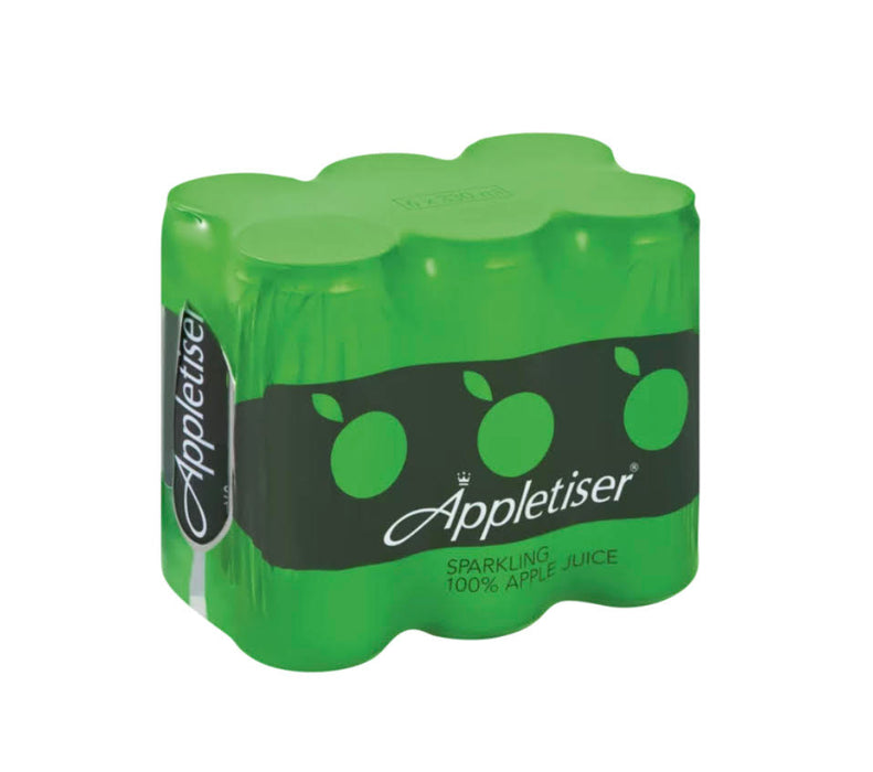 Appletiser Six Pack 100% Sparkling Apple Juice, 6x330ml