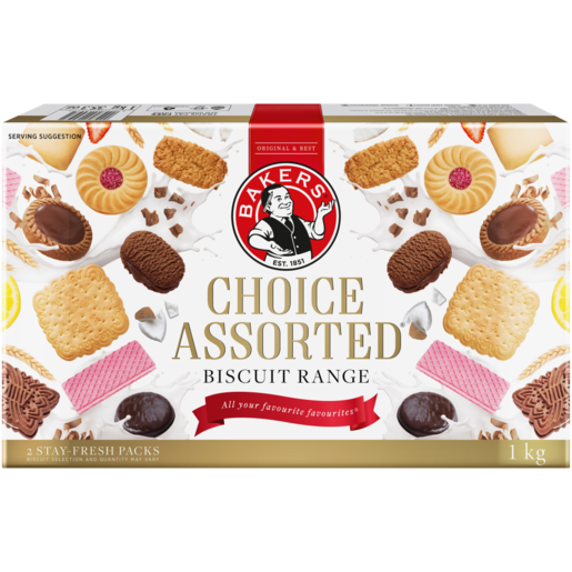 Bakers Choice Assorted - Carton 1kg