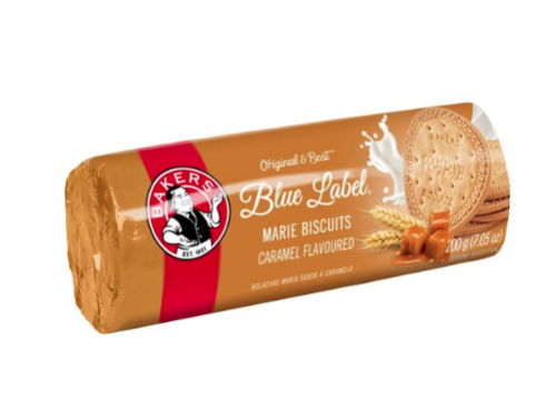 Bakers Blue Lable Marie Biscuits Caramel 200g