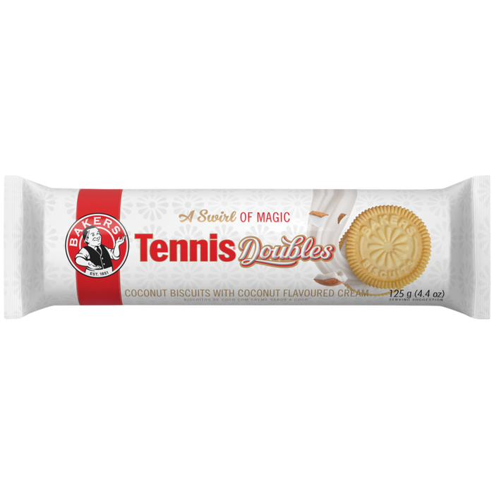 Bakers Tennis Doubles Biscuit 125g