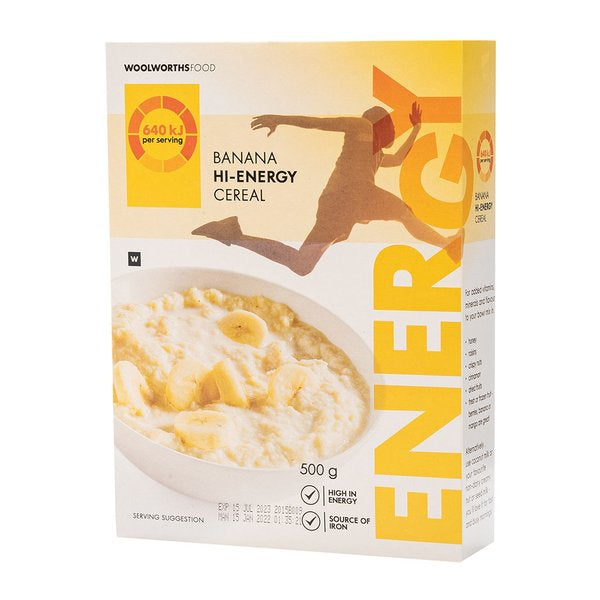 Banana Flavoured High Energy Cereal 500g