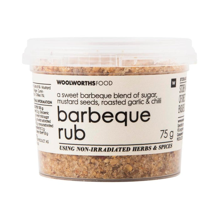 Woolworths Barbeque Rub 75g