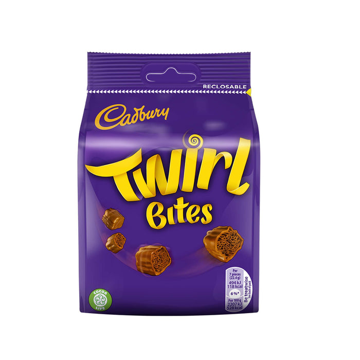 Cadbury Twirl Chocolate Bites 85g