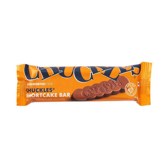 Woolworths - CHUCKLES® Shortcake in Milk Chocolate Bar 38g