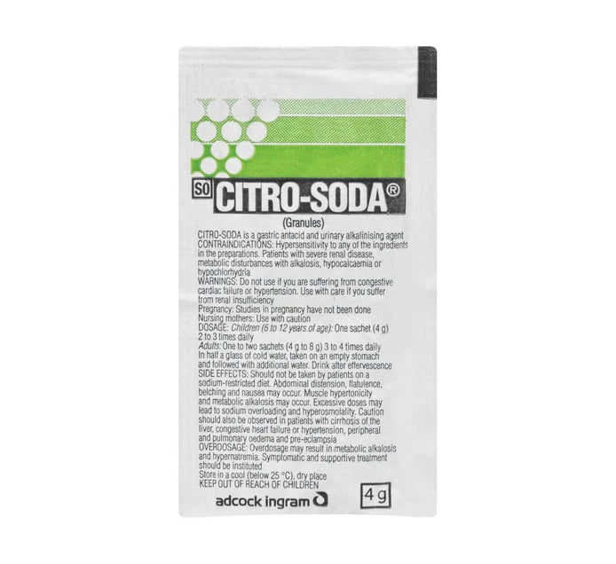 Citro Soda Sachets Granules - Original 4g