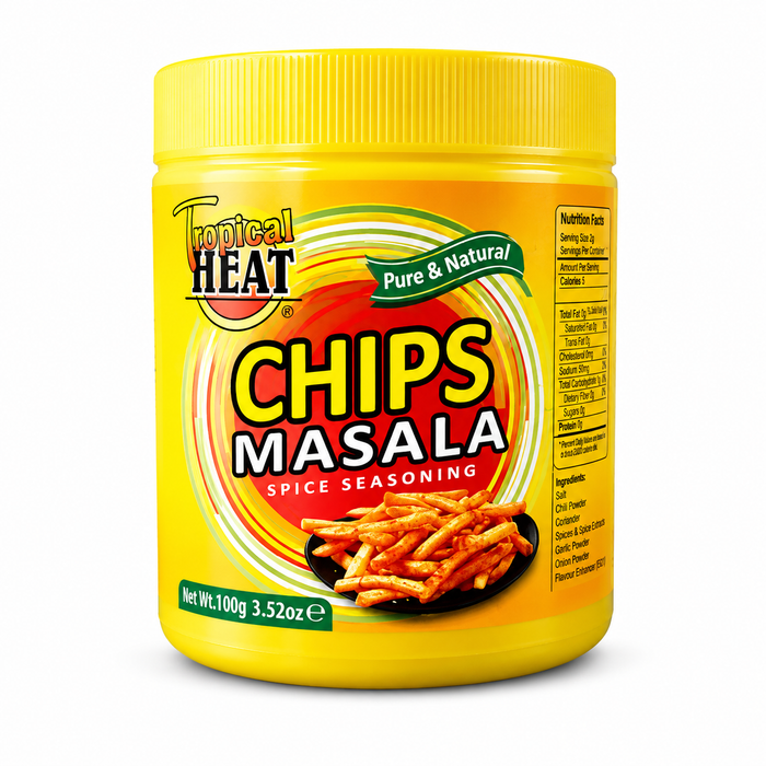 Tropical Heat Chips Masala 100g