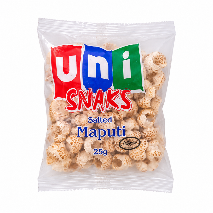 Uni Snaks Chunky Maputi Salted 25g
