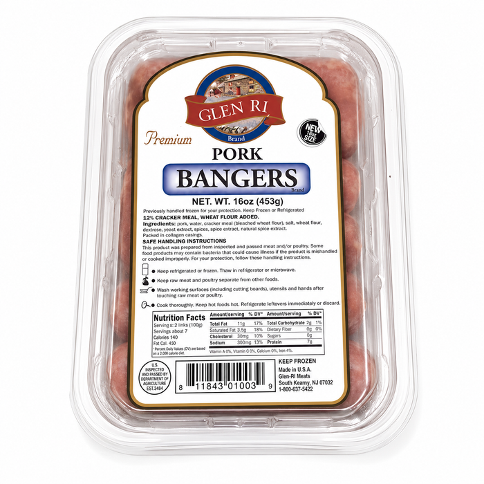 Glen Ri Sausages 1lbs