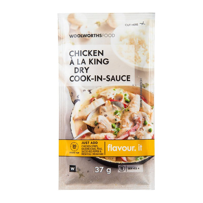 Woolworths Chicken À La King Cook In Sauce 37g