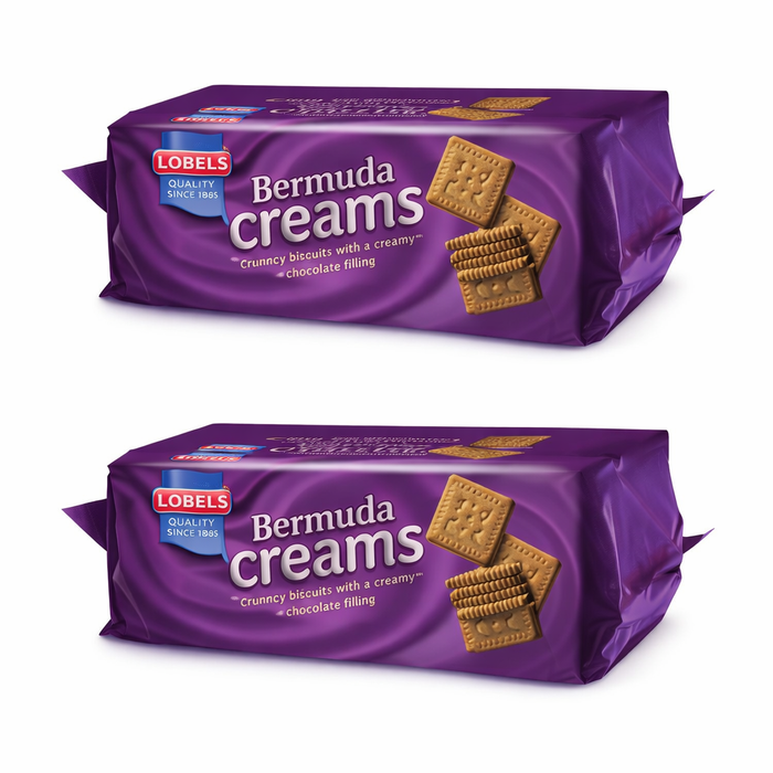 Lobel Biscuits Bermuda Creams 150g - 2 Pack
