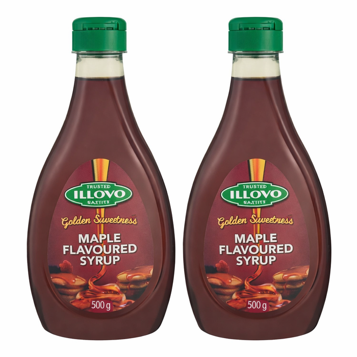 Illovo Maple Syrup Squeeze Bottle 500g - 2 Pack