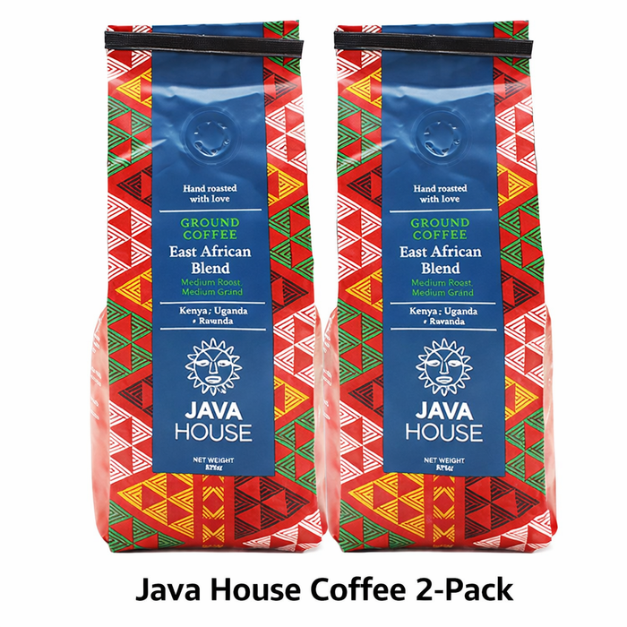 Java House Africa Kenya AA Ground Coffee Beans 375g - 2 Pack