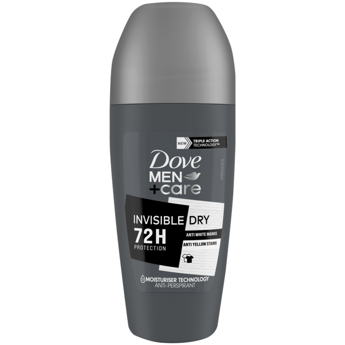 Dove Men+Care Invisible Dry Anti-Perspirant Roll-On 50ml