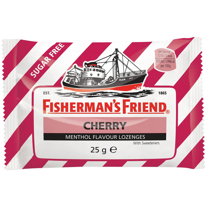 Fisherman's Friend Sugar Free Cherry Lozenges 25g
