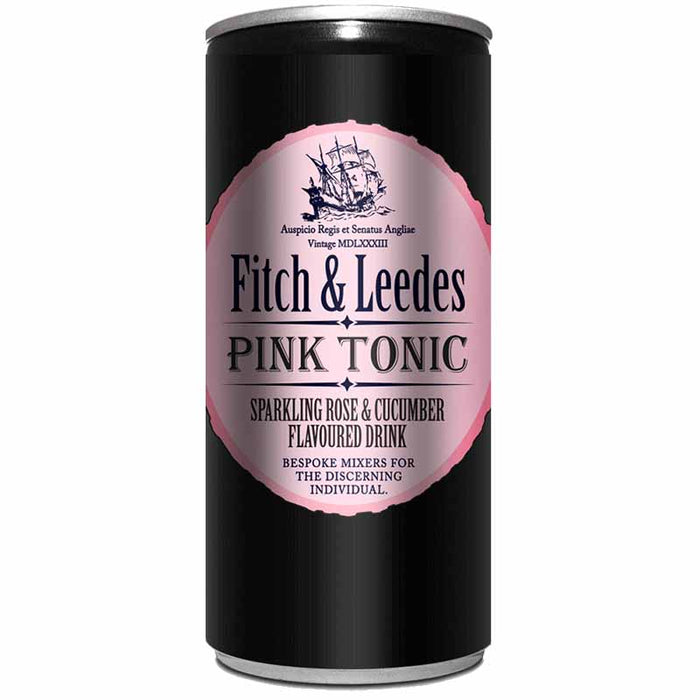 Fitch & Leedes Pink Tonic 200ml can