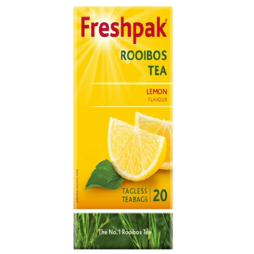 Freshpak Lemon Rooibos Teabags, 20's