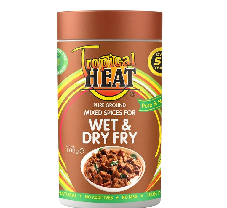 Tropical Heat Wet & Dry Fry Seasoning 100g