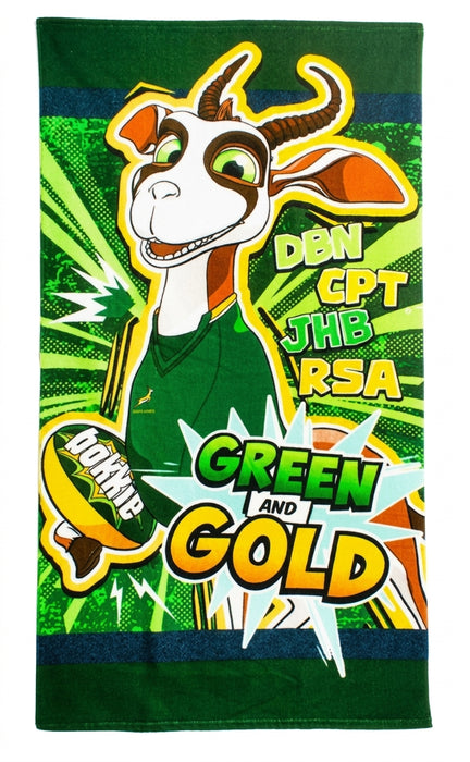 Bokkie Printed Microfibre Towel 70x130cm