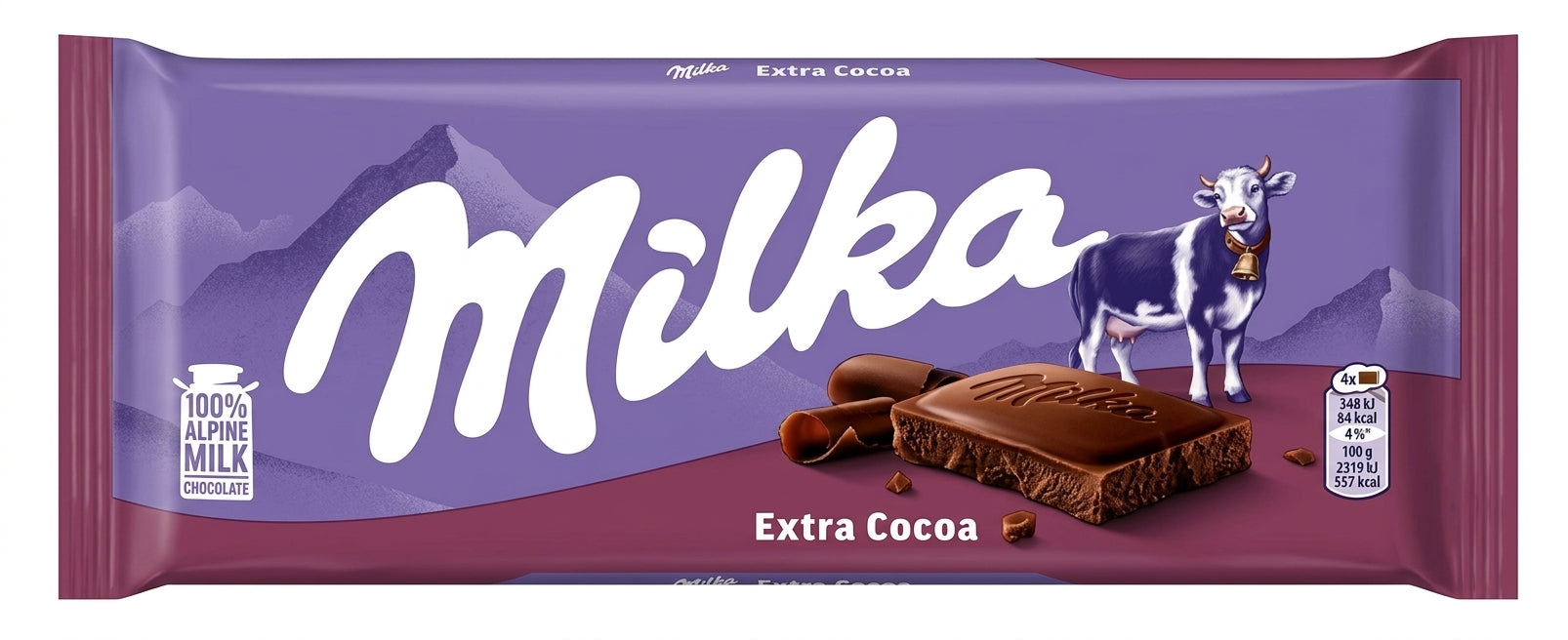Milka Extra Cocoa 90g