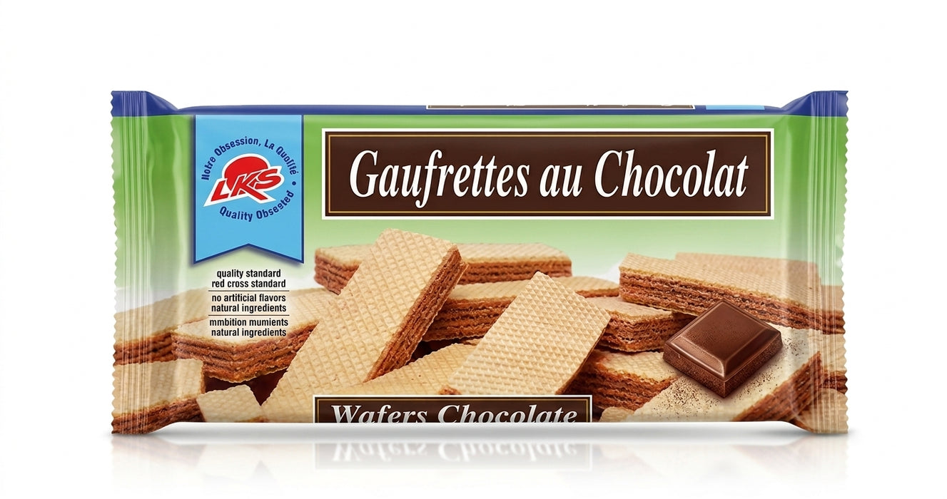 LKS Gaufrettes au Chocolat 80g
